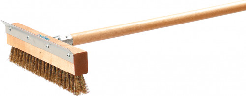 4029300 Carlisle Pizza Oven Brush with Scraper Bristle Length: 32mm Scraper Width 89mm