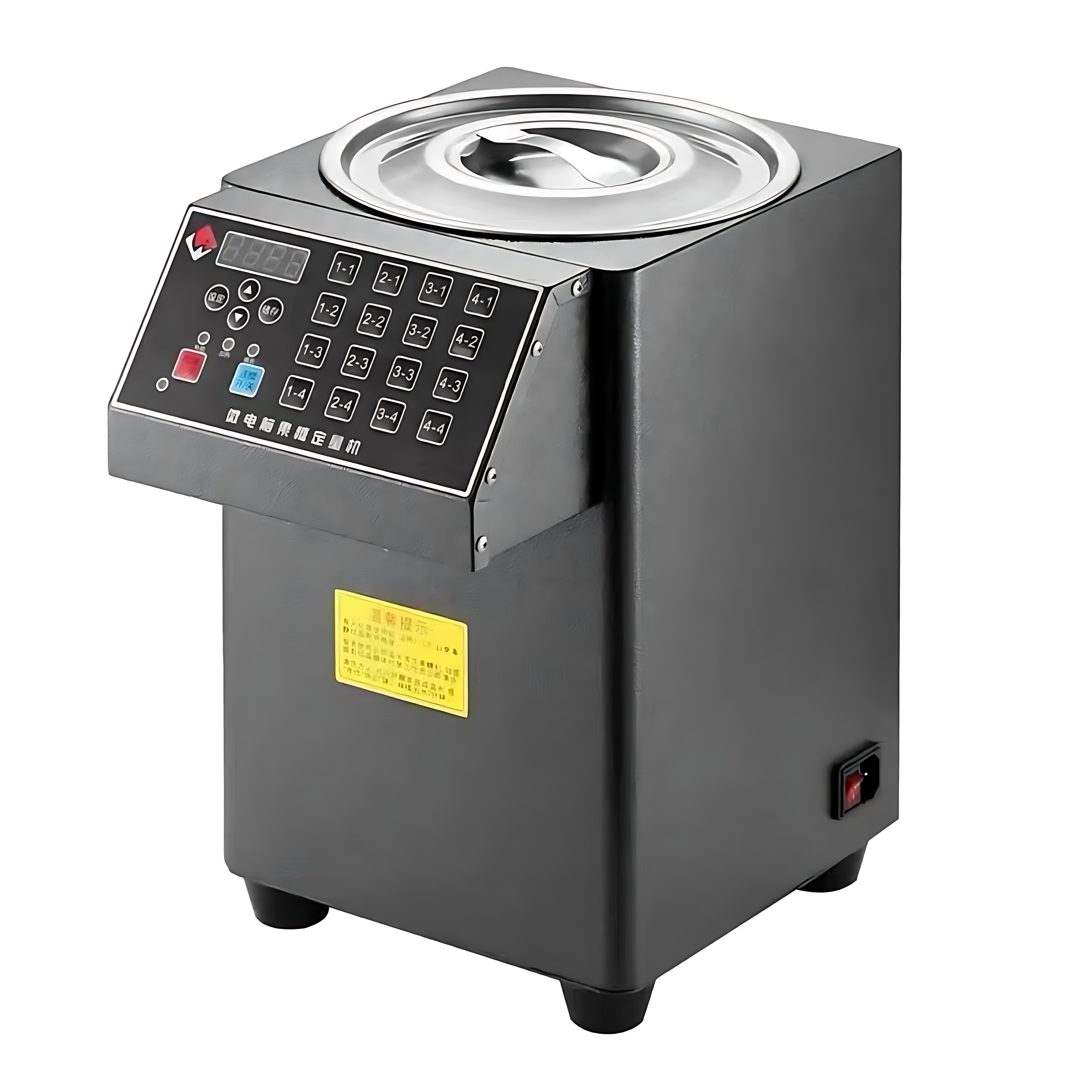 kitchen knock - Electric Syrup Measuring Machine Black - 150mm*243mm*405mm