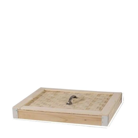 kitchen knock - Square Bamboo Steamer Lid - 400*400*65mm