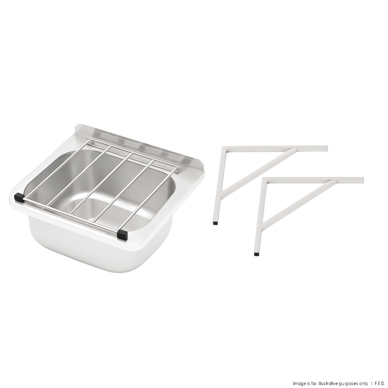 Modular Systems Stainless Steel Mop / Cleaning Sink - HCS-AB