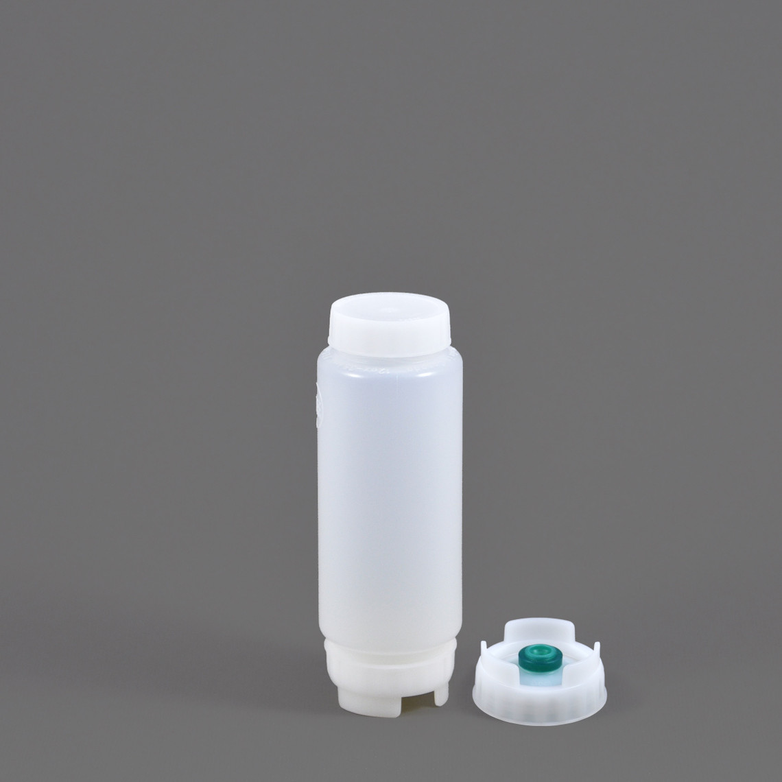 CB12-130-12 - 12 oz FIFO Bottle™, small valve cap, pack 12