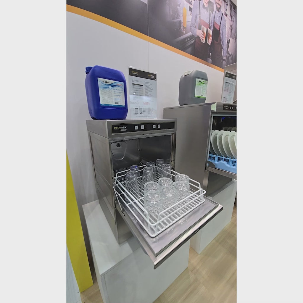 Hobart ECOMAX504-C - ECOMAX Glass / Dishwasher - 500X500 Racks 