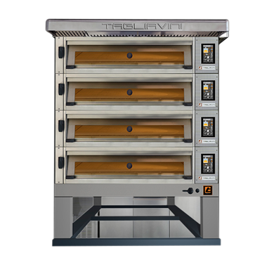 Tagliavini 4EMT34676BST - 4 Deck Electric Modular Deck Oven
