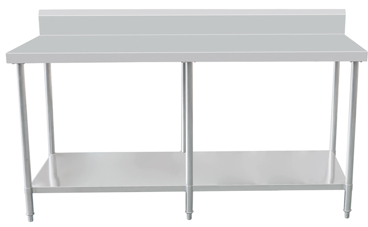 kitchen knock - Work Bench with Splashback & Undershelf AWS-1560 / 600
