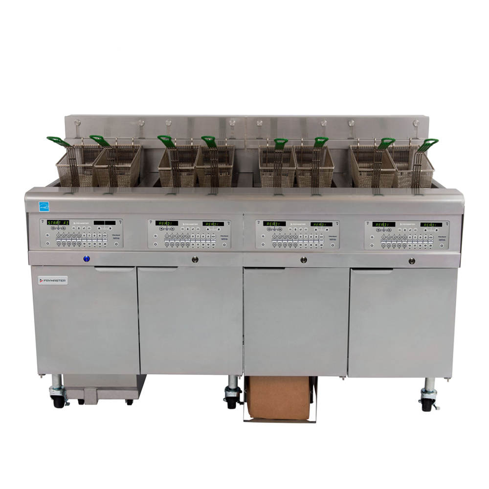 4FQE30U - Frymaster Filterquick 4 Full Pot Electric w Covers