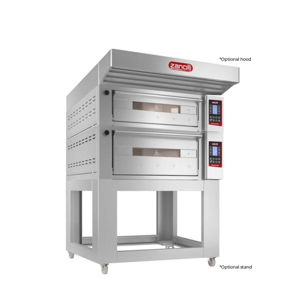 Zanolli Teorema Polis 4/MC26-1/MC18-1 Multi-height Double Deck Bakery Oven – 4 + 4 Tray (400 x 600) Capacity