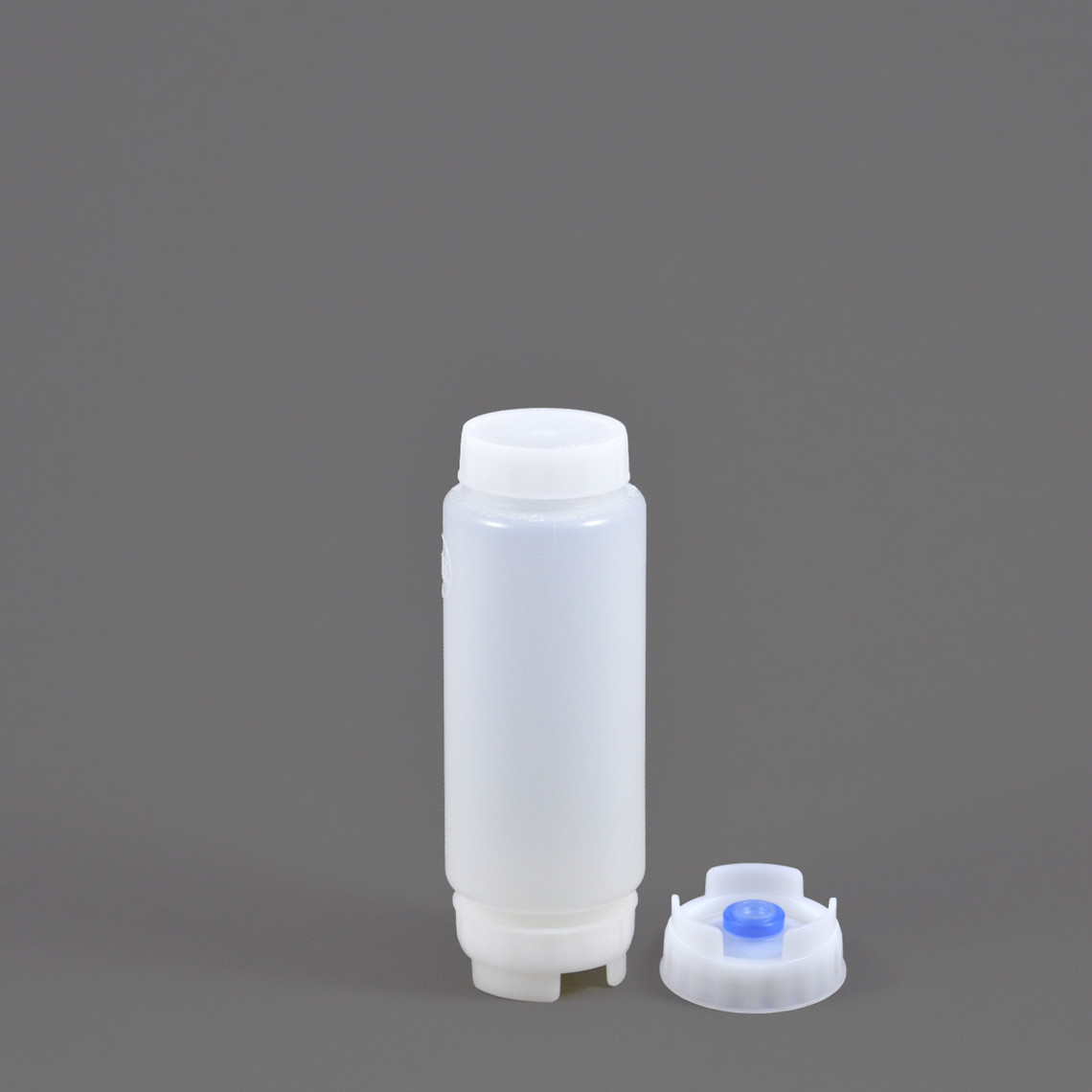 CB12-300-12 - 12 oz FIFO Bottle™, large valve cap, pack 12