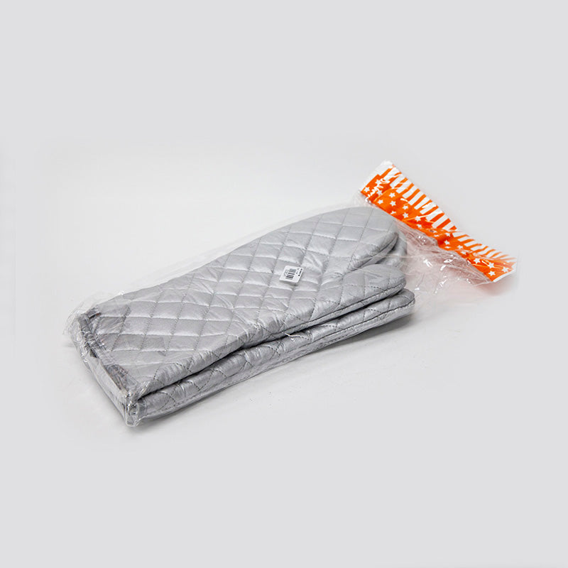kitchen knock - Glove - Oven Mitt Large - Silver