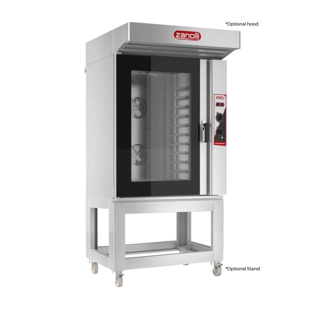 Zanolli Anemos 10E/MC EM Professional Convection Oven with Manual Controls – 10 Trays (400 x 600) Capacity