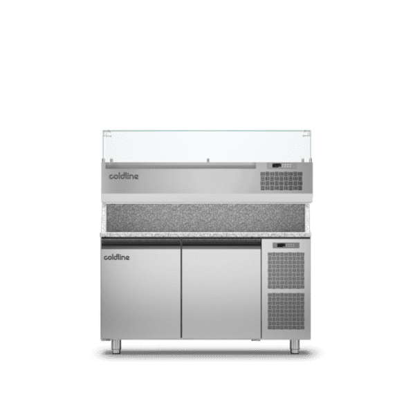 Coldline 2 Door Prep Bench – 800mm – TZ13/1M VP