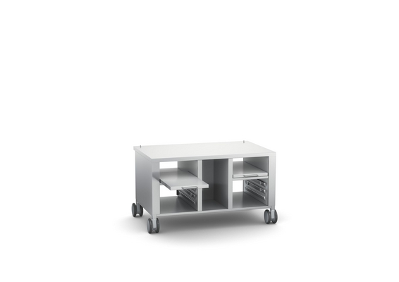 60.31.317 - Stand 2-XS - 2 pull out shelves 6 x 1x1 GN runners - Castors