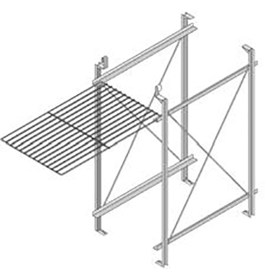 60.76.307 - Hinging Rack and Grid for Peking Duck - 600 x 400