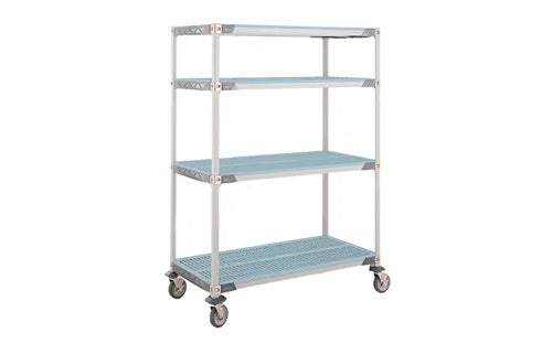 Metro Max Q Mobile 21 x 24 - 4 Mat Style Shelves, 4 Posts MAXQ.M4T68.2124