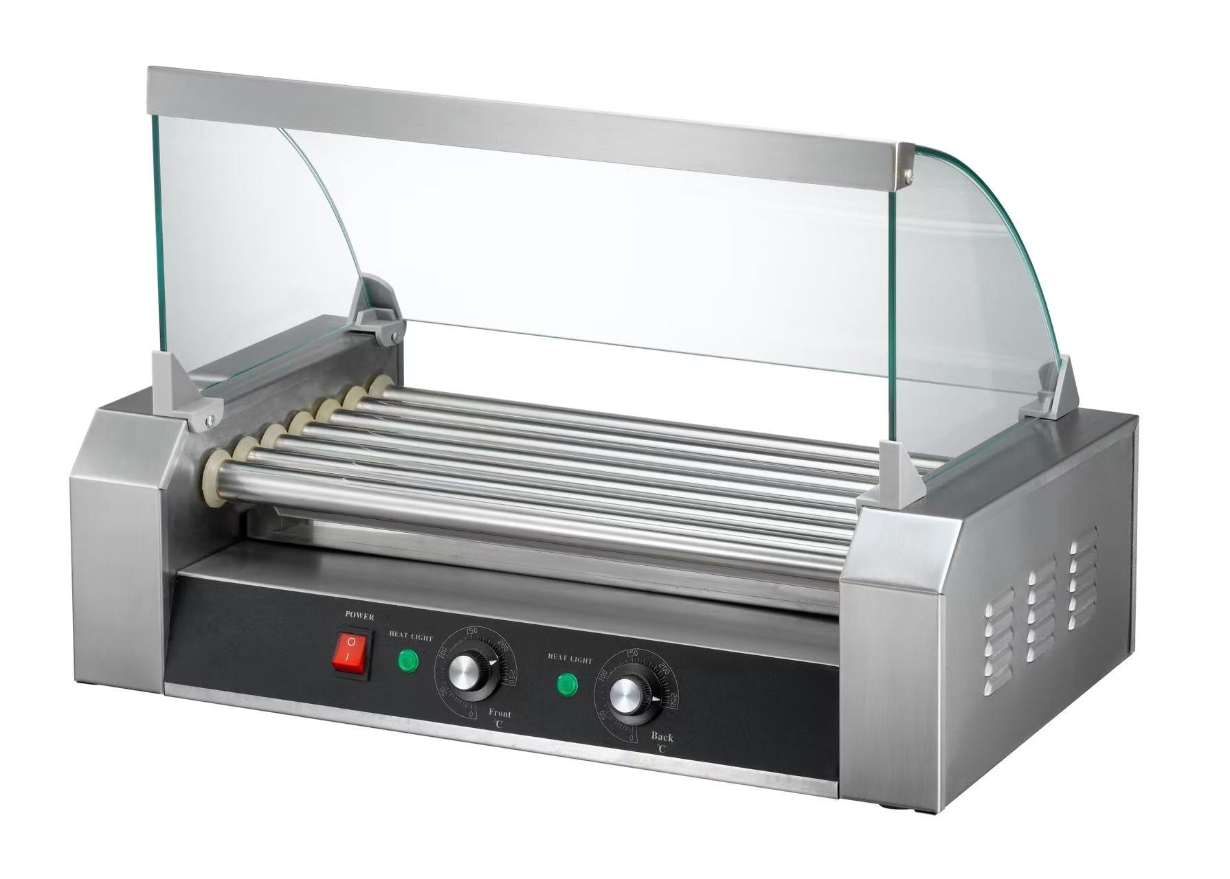 kitchen knock - Electric Hot Dog Roller 7 Rolls - 600mm*330mm*405mm -1.4kW