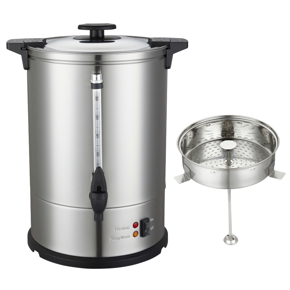 kitchen knock - Coffee Percolator -S/S 15L -295*295*490mm