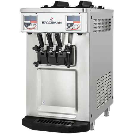 Spaceman Australia | 6235B-C Two Flavor Soft Serve Ice Cream Machine