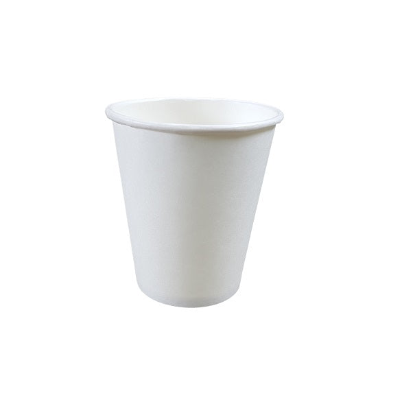 16oz Single Wall Hot Cups - White (1000 per box)