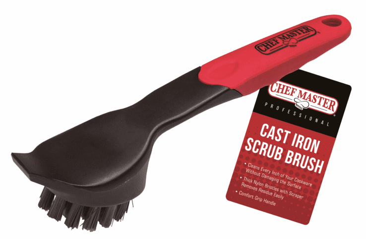 CAST IRON SCRUB BRUSH