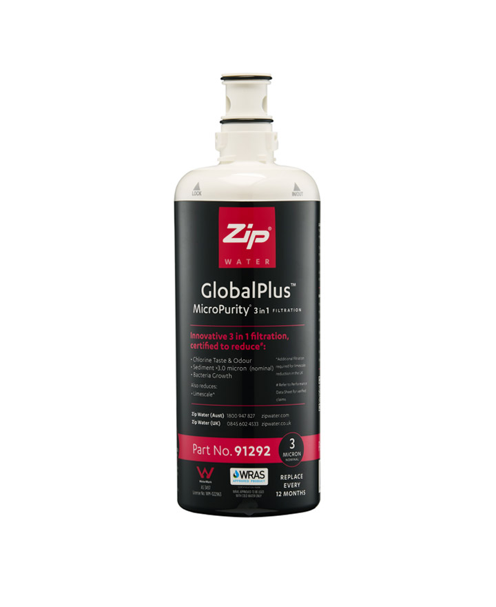 Zip 91292 Global Plus Water Filter 3.0 Micron