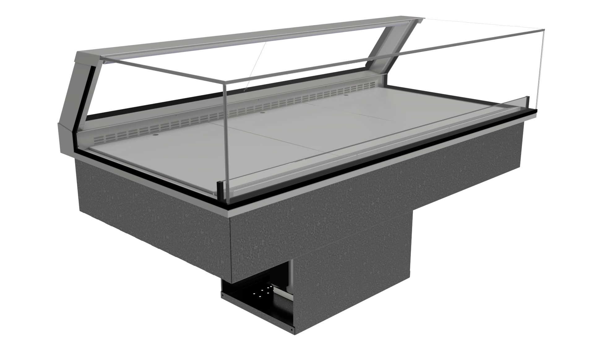 Festive ACDL12/AB Avon Lo Chilled Drop-in 2370mm L Angled Back