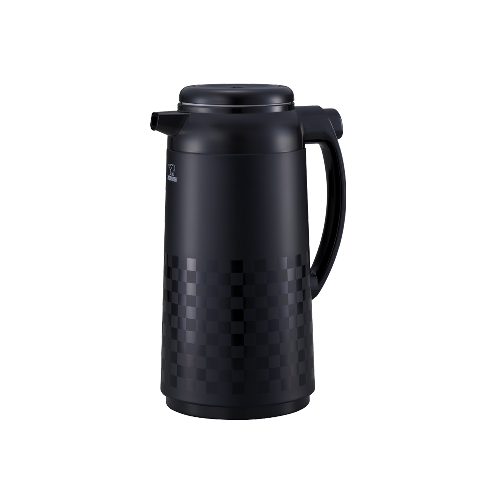 AFFB-10 BZ - 1.0 litre Premium Carafe Black - Glass-lined interior (please note: not recommended for ice)