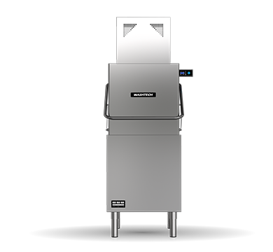 Washtech ALC - Professional High Capacity Passthrough Dishwasher with Heat Recovery Unit - 600mm Rack