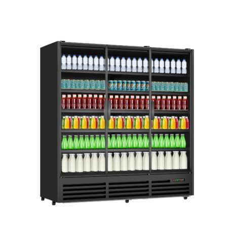VFC-IF250 - ALL-CHILL Coastal Upright Glass Door Chiller - Coastal 4D - 10 Amp Plug