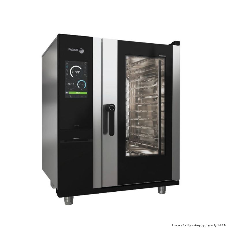 Ex-Showroom: FAGOR IKORE Advanced Boiler 10 Tray Electric Combi Oven - APW-101ERLWS-VIC998
