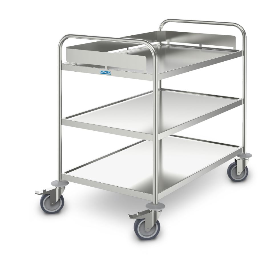 ARW-10X6-3 - Hupfer CLEARING TROLLEY 1000 X 600mm 3 TIER
