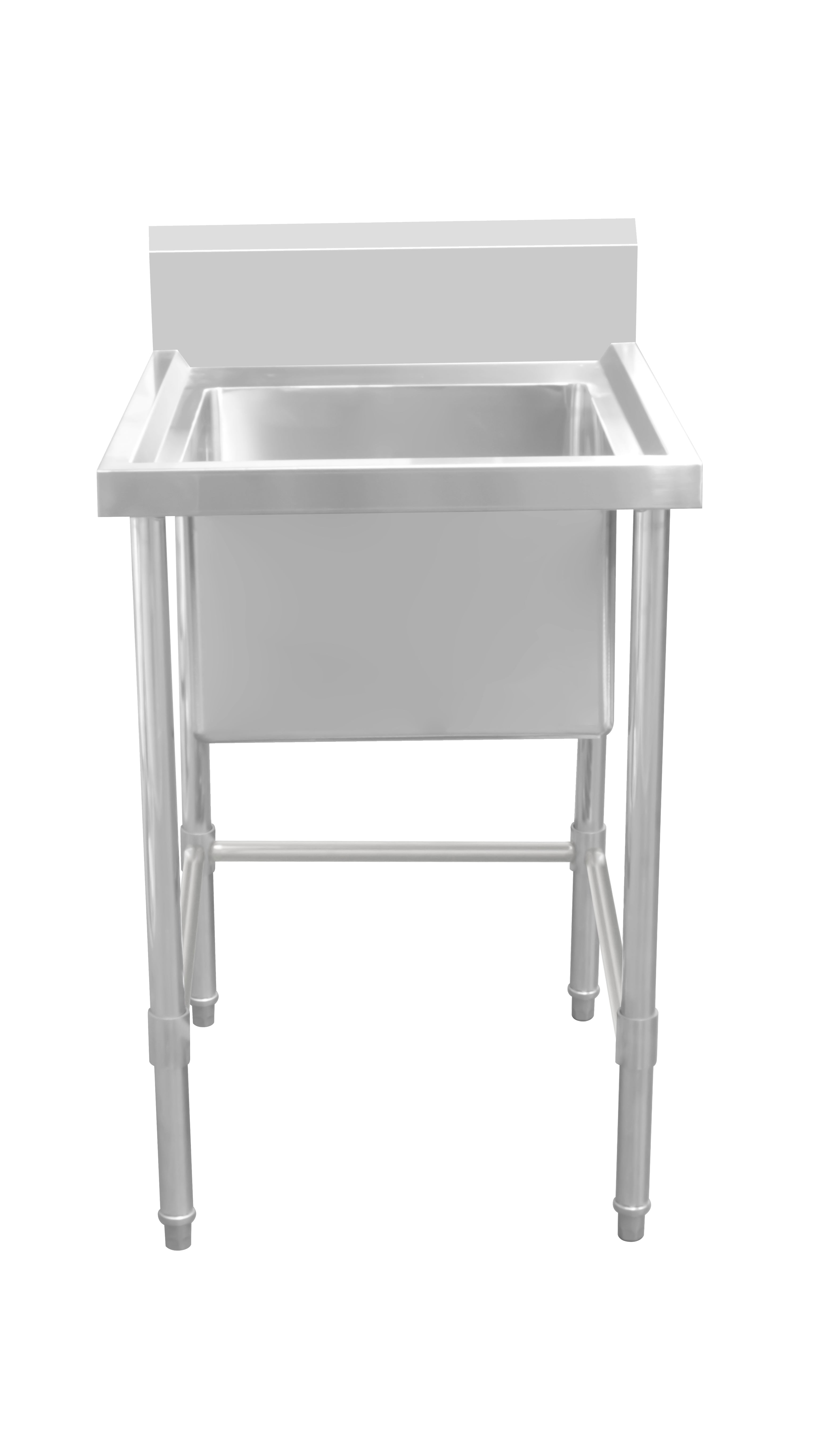 kitchen knock - Work Bench - Single Sink with Leg Brace ASS-04560C