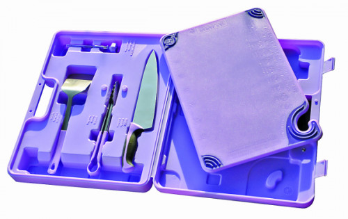 ASZ121812SYS San Jamar Allergen Safe-T-Zone System in Purple