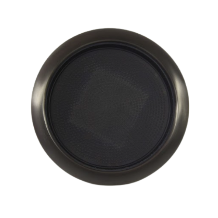 AT11-OB - Aquamate stainless steel tray with removable anti-slip mat, 28 cm, OB (Onyx Black)