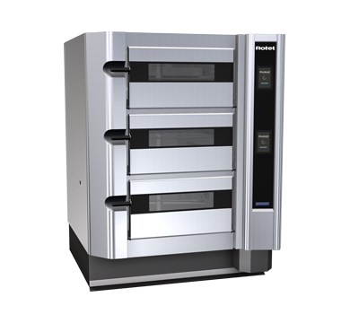 Rotel AUR3M3D3S - VTL Advantage 3 Deck, 3 Split Bakery Oven