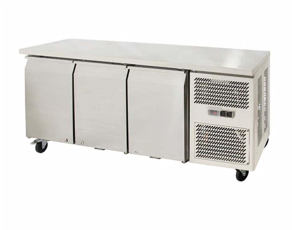 Airex Triple Door Undercounter Refrigerated Storage AXR.UCGN.3 - To suit 1/1GN