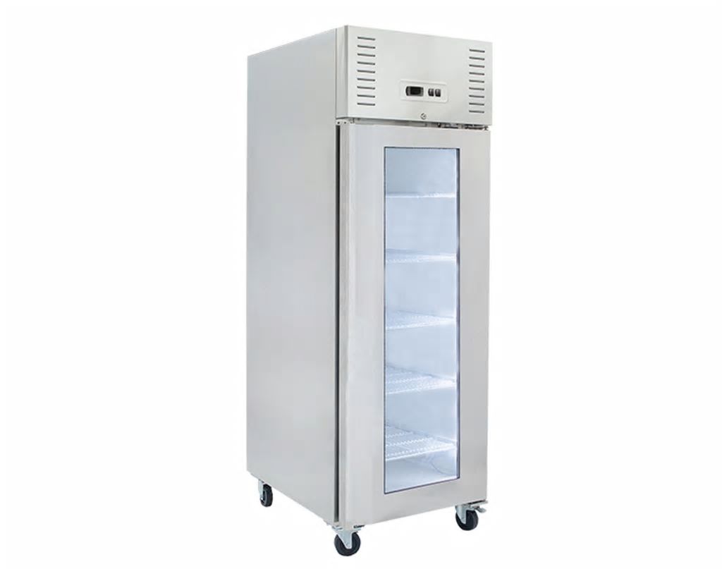Airex Single Glass Door Upright Refrigerated Storage AXR.URGN.1G - To suit 2/1GN