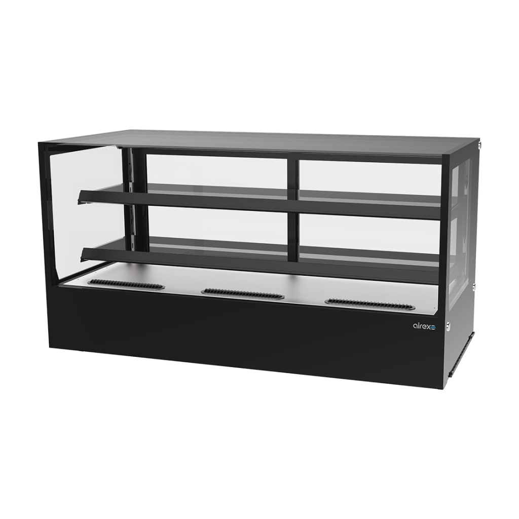 Airex Countertop Refrigerated Square Food Display AXR.FDCTSQ.12