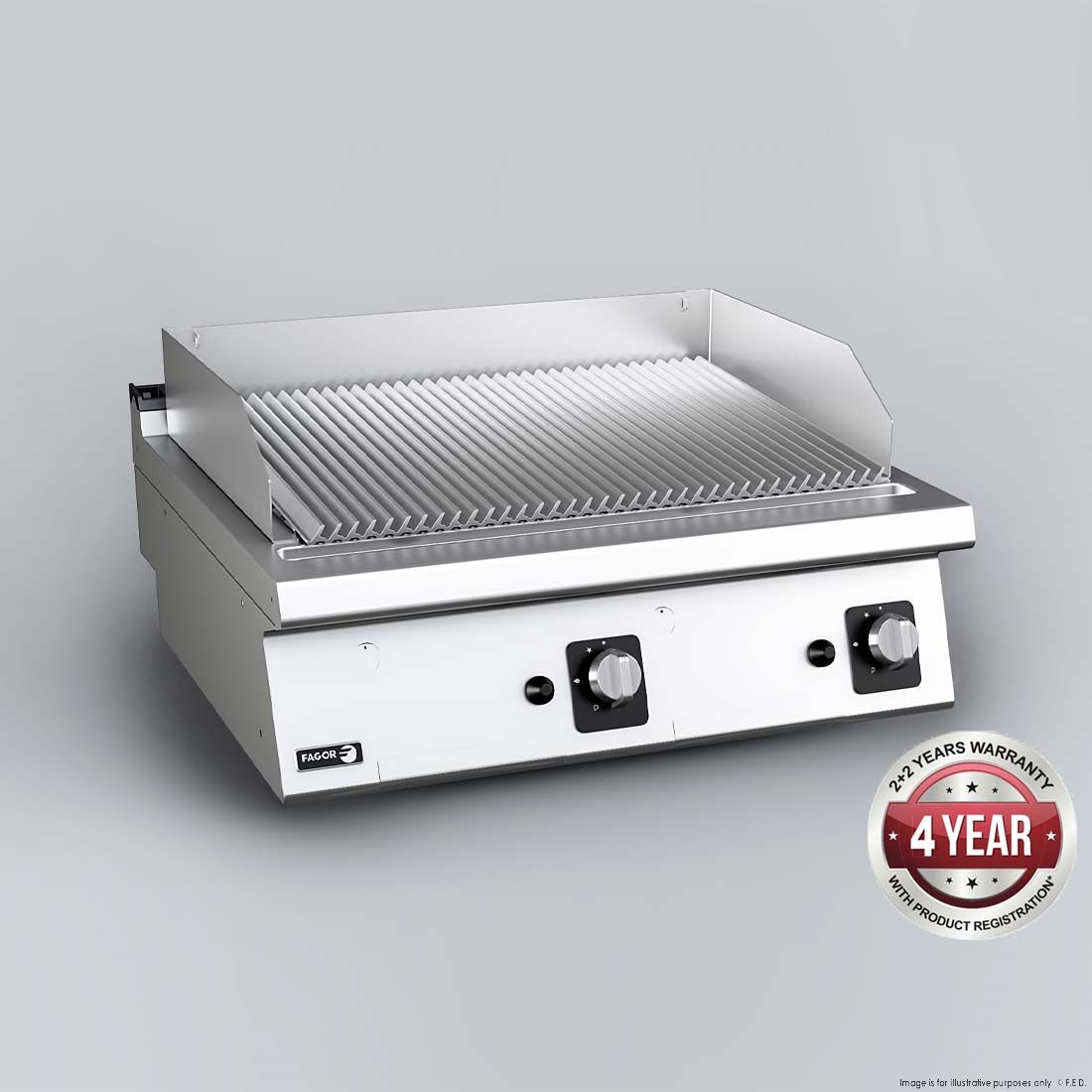 Fagor Bench Top Gas Chargrill - B-G710
