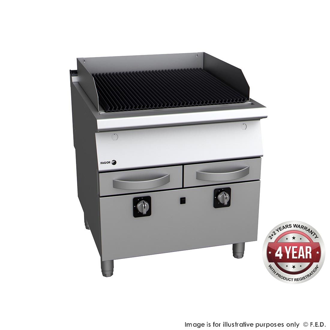 Fagor 900 Series Chargrill - B-G9101