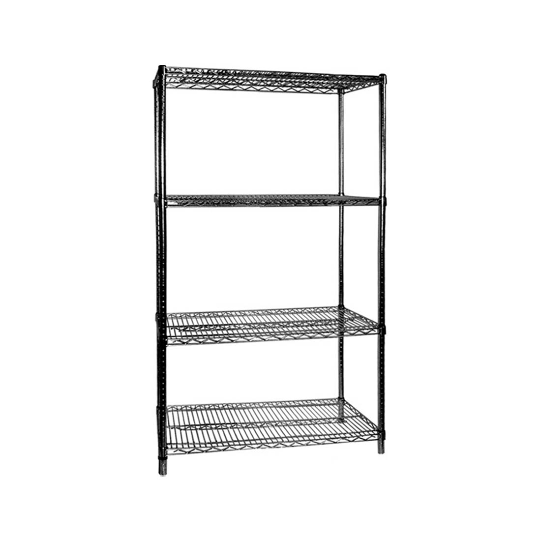Modular Systems Four Tier Shelving - 610 Mm Deep X 1880 High X 1220 Width B24/48