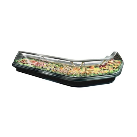 ER100/1875 - Ergo 100 Curved Glass Self-Contained Deli Counter - ERGO ER100 - Deli 875