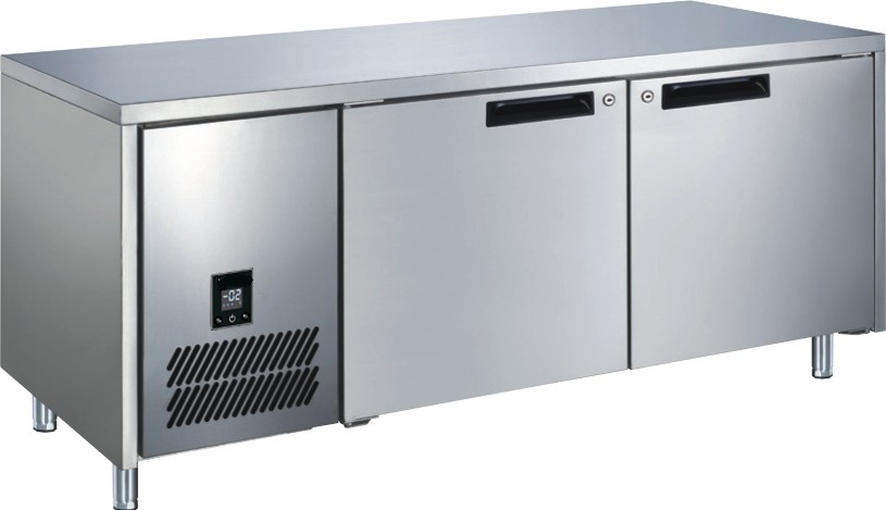 Glacian BCS61420 Slimline 660 Deep Fridge 2 Door – Stainless Steel