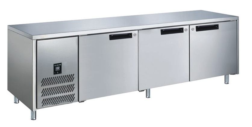 Glacian BCS72476 760 Deep Fridge 3 Door – Stainless Steel