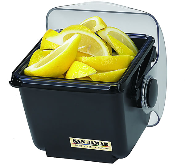 BD2002 San Jamar The Mini Dome Garnish Centre - Connectors provide modularity between Mini Dome, Dome & Snap on Caddies