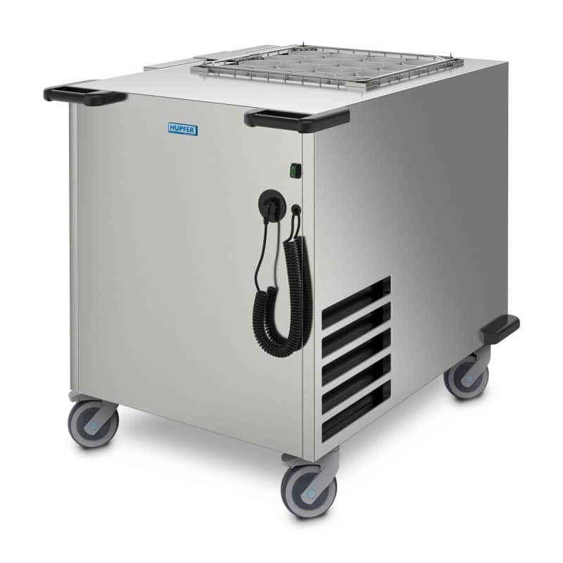 BDC-50-50 - Hupfer BDC50-50 Refrigerated Dispenser. Mobile. Suit 500 X 500mm Baskets