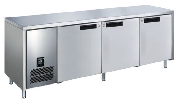 Glacian BFS61885 Slimline 660 Deep Freezer 3 Door – Stainless Steel