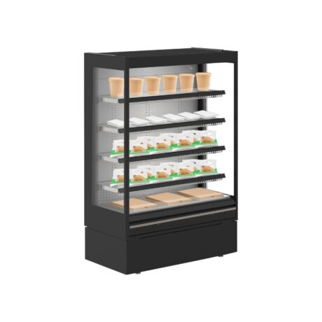 OFFLIPHOT/125 - Bonnet Névé Offlip Hot Multideck Display - Offlip Hot 125 - Black/Black - 32 Amp Plug