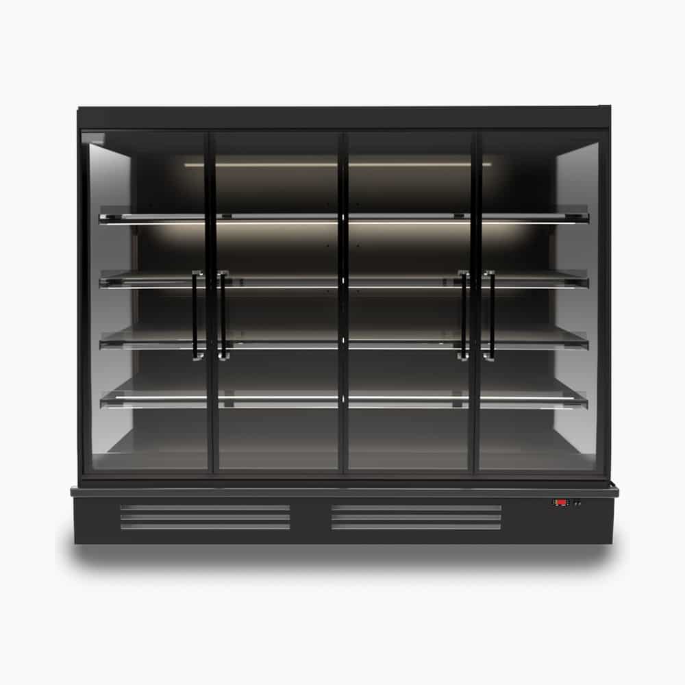 Bromic FHM2500HD-NR - Full Height Multideck Fridge 2500mm - 4 Doors - Hinged