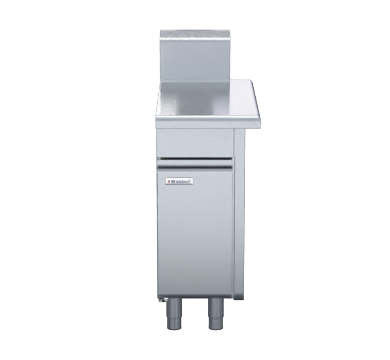 Waldorf 800 Series BT8400-CD-HR - 400mm Bench Top - Cabinet Base With Fixed Front Panel