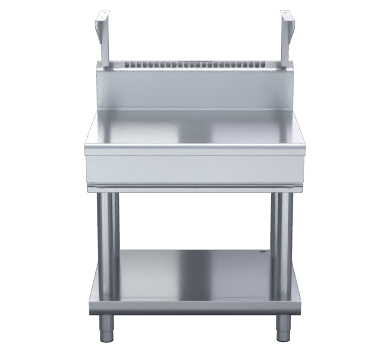 Waldorf 800 Series BT8900S-LS - 900mm Bench Top With Salamander Support  Leg Stand