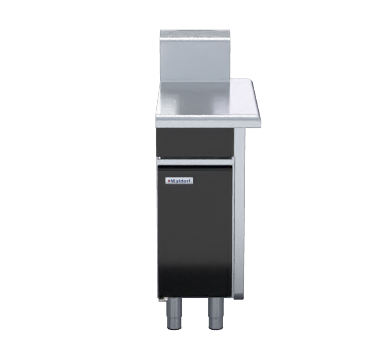 Waldorf Bold BTB8400-CD-RH - 400mm Bench Top - Cabinet Base With Fixed Front Panel